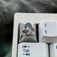1U Titanium Alloy Artisan Keycaps Precision Pointillism + Anodizing for Mechanical Keyboard -Yamada Ryo